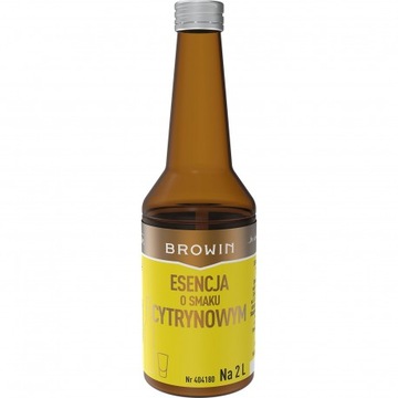 BROWIN есенція зі смаком лимона на 2л-40мл