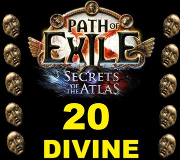 20 DIVINE ORB PATH OF EXILE ORBY SECRETS OF THE ATLAS MERCENARIES