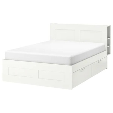 IKEA BRIMNES каркас ліжка контейнер узголів'я 180x200