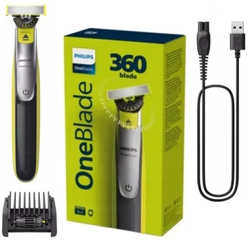 PHILIPS ONEBLADE 360 БРИТВА ДЛЯ БОРОДЫ ТРИММЕР ДЛЯ БОРОДЫ