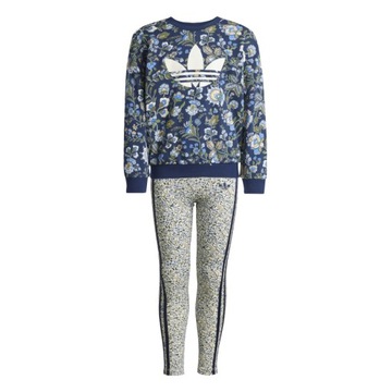 ADIDAS комплект толстовка, леггинсы ORIGINALS x LIBERTY LONDON Jv7804 р. 128