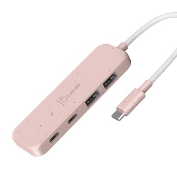 J5create екологічний концентратор USB-C для 4-портового Type - C і Type-A Gen