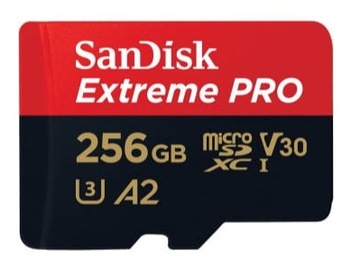 Карта памяти SANDISK Extreme Pro microSDXC 256GB 200mb / s
