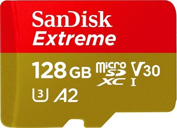 SanDisk Extreme карта памяти 128GB micro SDXC 160mb / s
