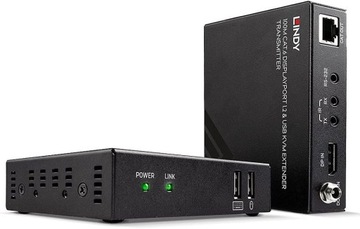 KVM Cat.6 DisplayPort 1.2 & USB 100 м