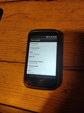 Смартфон HTC Desire C 512 МБ/4 ГБ черный