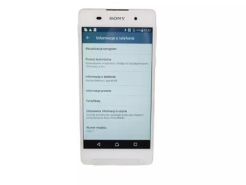 SONY XPERIA E5 / 1,5 ГБ | 16 ГБ / белый (описание )