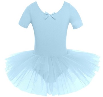 N2083xl * синий балетное платье-пачка для танцев 122/128