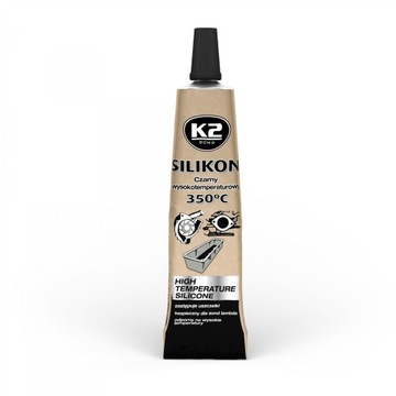 K2 силиконовый черный жидкая прокладка + 350°C