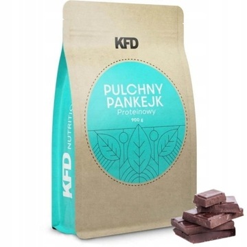 Пухлый протеиновый панкейк KFD 900г молочный шоколад