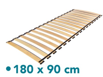Каркас 180 x 90, пружинні планки 17 планок.