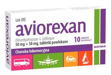 Aviorexan 50 мг укачивание 10 таблеток
