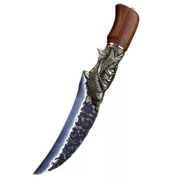 Охотничий нож японский кованый ручной работы уникальный