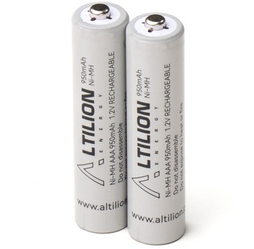 2шт-аккумуляторная батарея AAA (R3) Altilion 950mah 1,2 V NiMH палки батареи