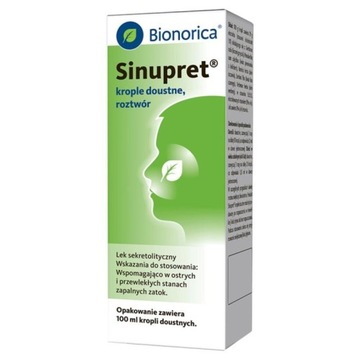 Bionorica Sinupret пероральные капли 100 мл