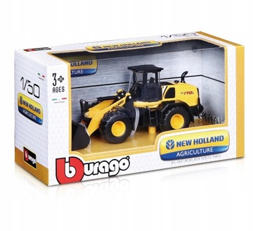 Колесный погрузчик NEW HOLLAND W170D 1:50 Bburago