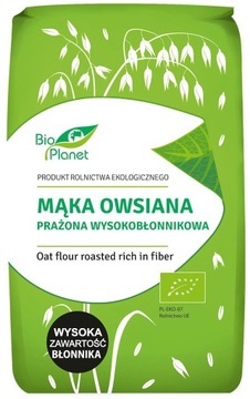 ОВСЯНАЯ МУКА С ВЫСОКИМ СОДЕРЖАНИЕМ КЛЕТЧАТКИ BIO PLANET