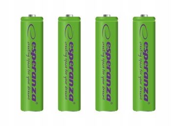 Акумуляторні батареї R3 AAA 1000mAh ESPERANZA x 4шт