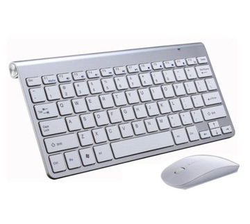 Клавиатура и мышь беспроводная мышь набор USB мини тонкий для ноутбука ТВ ПК