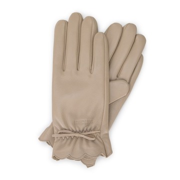 Wittchen жіночі шкіряні рукавички бежеві