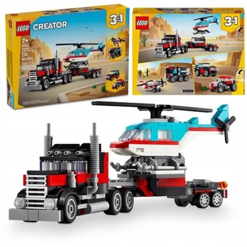 LEGO CREATOR 31146 ПЛАТФОРМА ГРУЗОВИК И ВЕРТОЛЕТ
