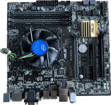 Материнська плата ASUS B150M-c + i5-6400 + Cooler