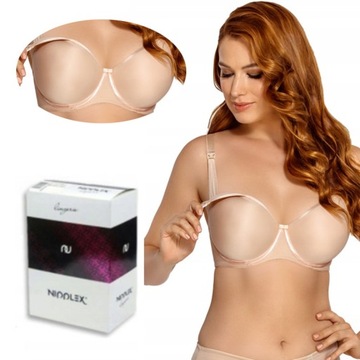 Бюстгальтер для годування мама nipplex бежевий 90F