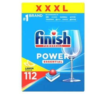 ТАБЛЕТКИ FINISH 112PCS POWER ESSENTIAL LEMON