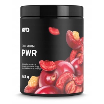 Порошок 375 г PWR PREWORKOUT вишни порошка фруктового кондиционера KFD