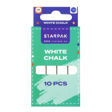 Шкільний крейда білий op10pcs. STARPAK 262682