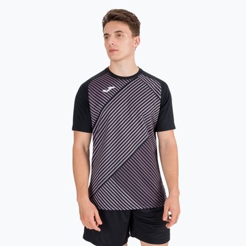 Мужская рубашка для регби Joma Haka II, черная, XL