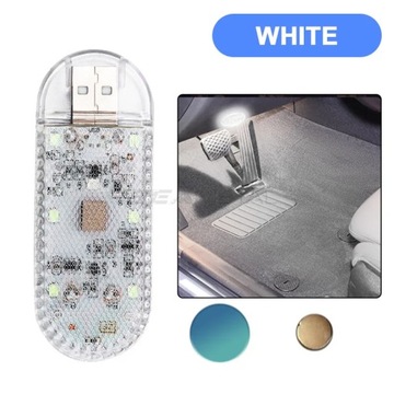 Blalion 1PC Touch Sensor Light Mini Wireless Car Ceiling Lamp Reading