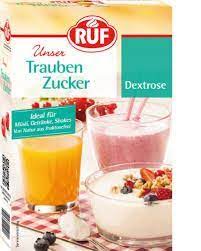 RUF DEXTROSE Trauben Zucker 400г декстроза Германия