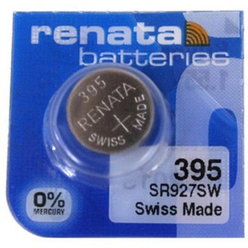 Батареї Срібний RENATA 395 SR927SW SR57 AG7 SR927 SWISS 1 шт.