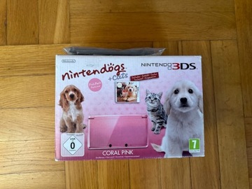 Консоль Nintendo 3DS Coral Pink Nintendogs Cats