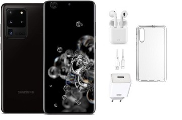 Смартфон SAMSUNG GALAXY S20 ULTRA 128 ГБ 5 г / пленка / цвет черный / черный