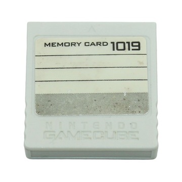 Оригинальная карта памяти 1019 64MB DOL-020 White Nintendo GameCube GC