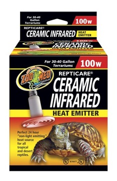 REPTICARE INFARED CERAMIC HEAT EMITTER 100W