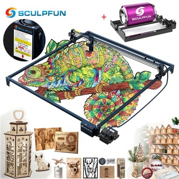 Лазерный гравер SCULPFUN S30 Pro Max 935 * 905 мм+ось