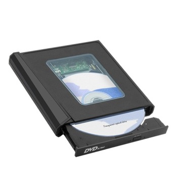 S-USB 3.0 External DVD Drive Recorder Player Black