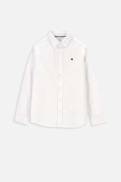 Сорочка для хлопчика Біла 146 Coccodrillo