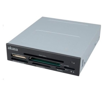 AKASA передня панель для ПК SD кард-рідер HC XC micro CF MS M2 SMART CARD