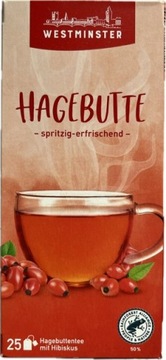 Чай з шипшини (Hagebutte) 25 пакетиків-Вестмінстер