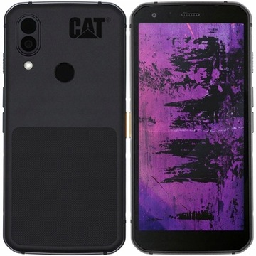 Броньований телефон CAT S62 128GB DS чорний IP68