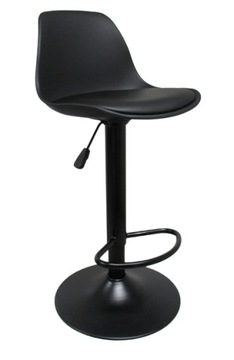 Барний стілець Hoker D4B, обертове крісло зі штучної шкіри, Регульована висота