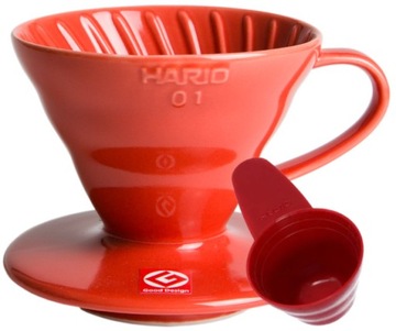 Капельница керамическая HARIO V60-01 Красный