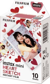 Instax mini HEARTS Ketch картридж 1x10
