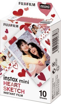 Instax mini HEARTS ketch картридж 1x10