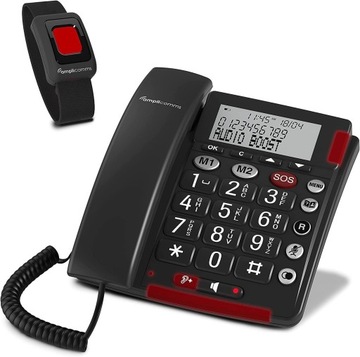 Провідний телефон Amplicomms BIGTEL 50 ALARM PLUS 10E348