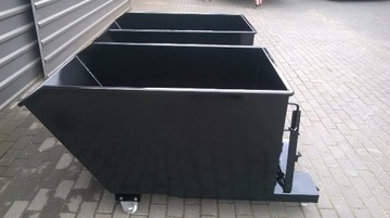 Широкий, низкий контейнеры PMUC 1250 л